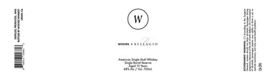 Wolves x Bellagio American Single Malt Whiskey Single Barrel Reserve, 13 Years - Main Street Liquor