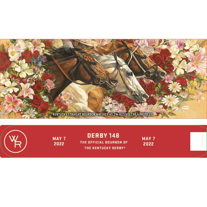 2022年148 Woodford Reserve Kentucky Derby 2022 Woodford Reserve Kentucky Derby 148th Edition Straight