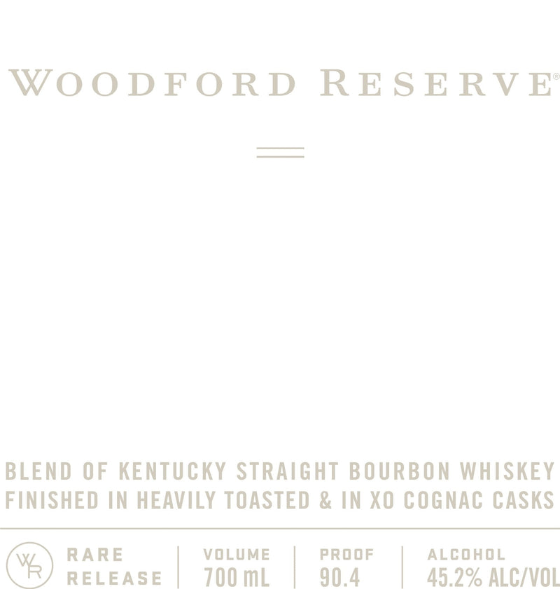 Woodford Reserve Kentucky Straight Bourbon Finished in Heavily Toasted & XO Cognac Casks - Main Street Liquor