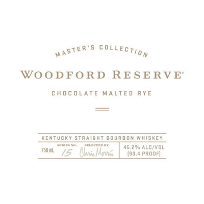 Woodford Reserve Master's Collection Chocolate Malted Rye - Main Street Liquor