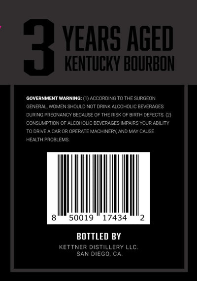 Woodson Bourbon Whiskey 65th Anniversary Raiders Commemorative Bottle - Main Street Liquor