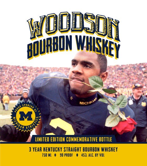 Woodson Bourbon Whiskey Limited Edition Michigan Commemorative Bottle - Main Street Liquor