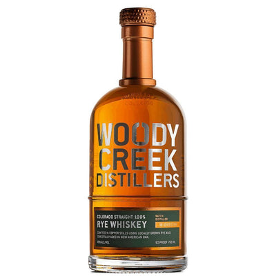 Woody Creek Distillers Rye Whiskey By William H. Macy - Main Street Liquor