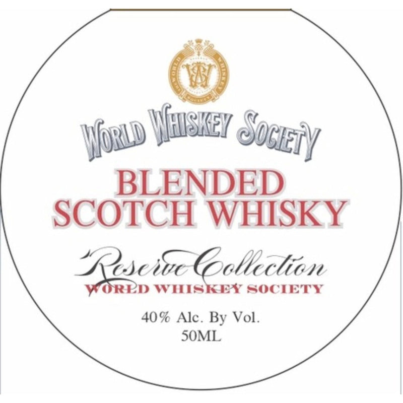 World Whiskey Society Reserve Collection Blended Scotch - Main Street Liquor