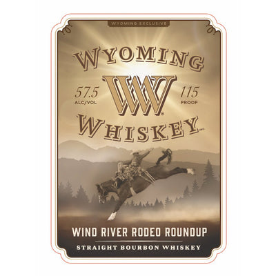 Wyoming Wind River Rodeo Roundup Straight Bourbon - Main Street Liquor