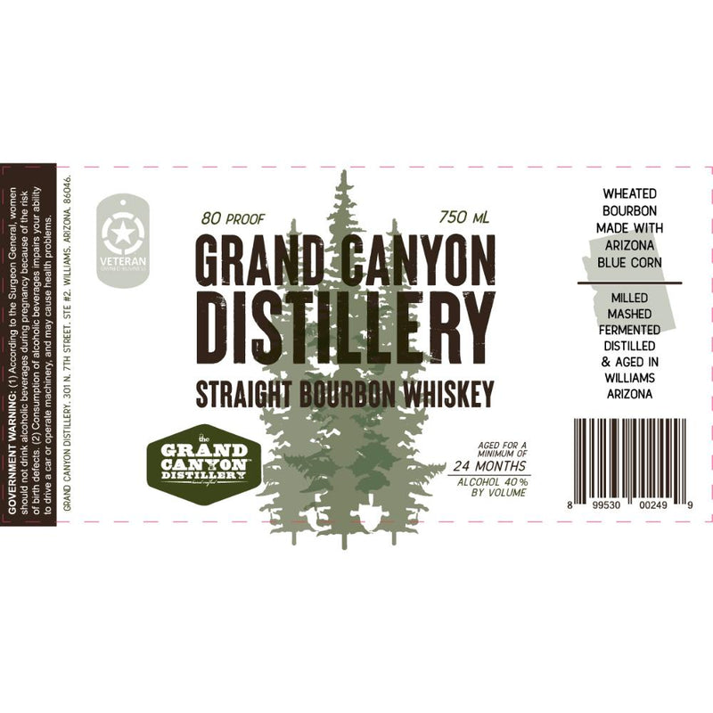 Grand Canyon Distillery Bourbon Whiskey